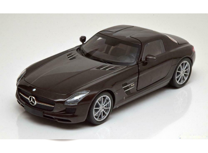 Mercedes-Benz SLS AMG 2010 коричневый металлик