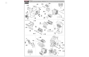 Сборная модель Suzuki RGV-Γ (XR74) 1988 Team Pepsi/Suzuki #34 Kevin Schwantz