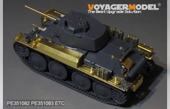 Фототравление для немецкого Pz.Kpfw.38(t) Ausf.E/F Fenders&Stowage bins Set