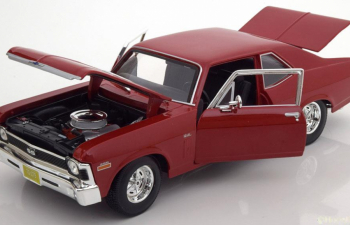 CHEVROLET Nova SS Coupe (1970), red