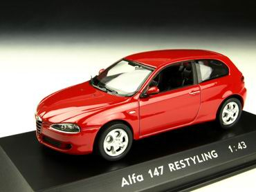 ALFA ROMEO 147 Restyling, red