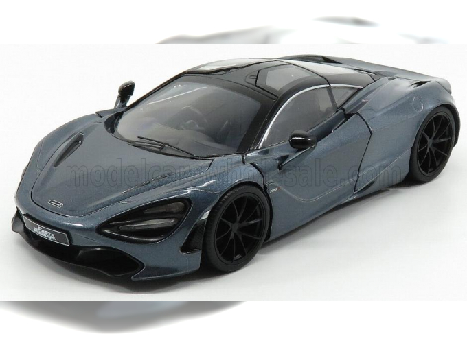 MCLAREN 720s 2017 - (fast & Furious) Hobbs & Shaw Movie 2019, Blue Grey Met