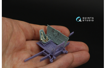 3D Декаль интерьера кабины Bf 109E-3/E-4 (Dragon)