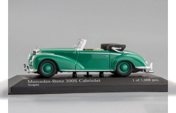 MERCEDES-BENZ 300S Cabriolet W188 (1954), green