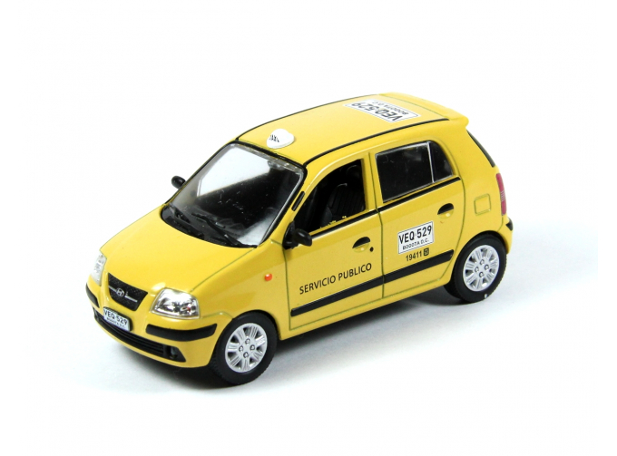 HYUNDAI Atos Prime Taxi (2004), yellow