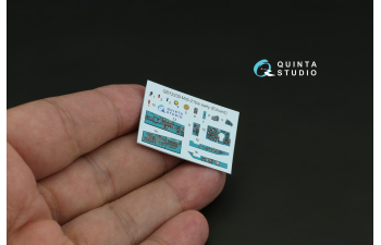 3D Декаль интерьера кабины МиГ-21БИС Ранний (с системой Лазурь-М) (Eduard) (с 3D-печатными деталями)