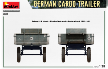 Сборная модель ACCESSORIES GERMAN CARGO TRAILER