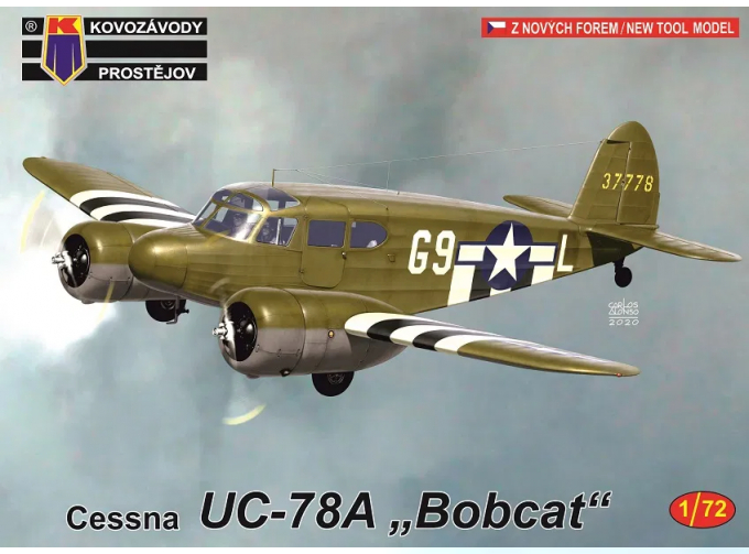 Сборная модель Самолёт Cessna UC-78A «Bobcat»