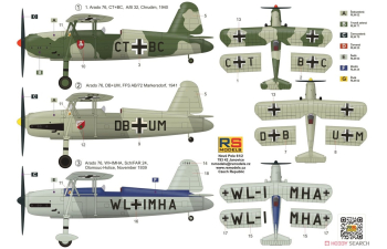 Сборная модель Arado Ar-76 Light Fighter