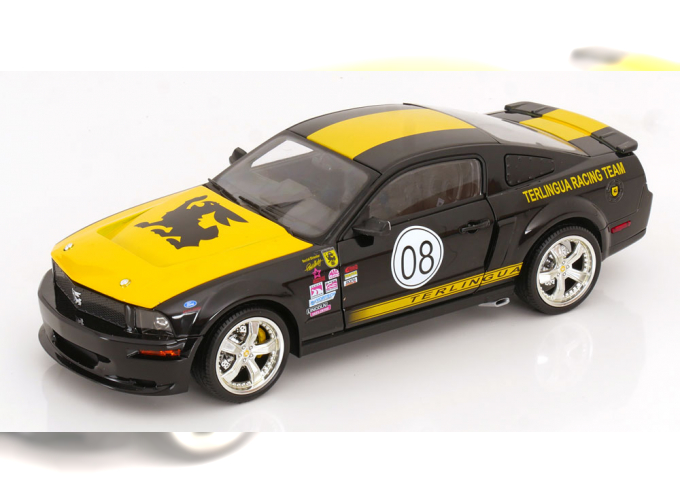 FORD Shelby Mustang Terlingua Racing Team (2008), black yellow