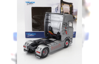 SCANIA S580 V8 Tractor Truck Highline 2-assi (2023), Silver