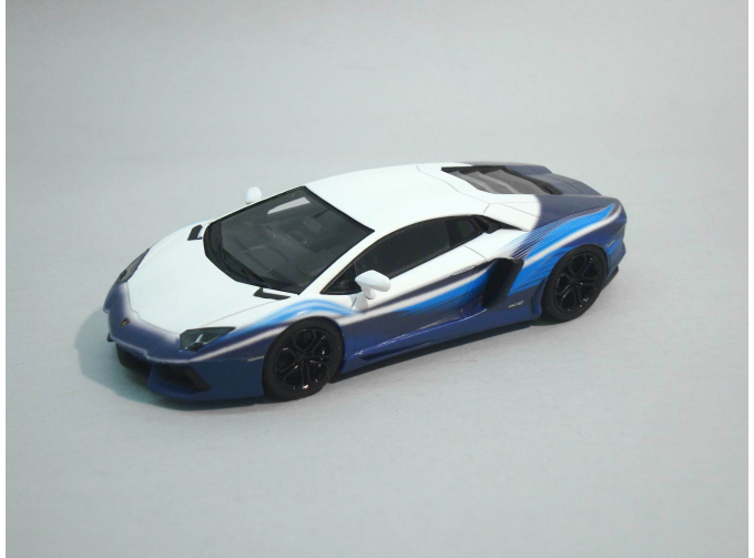 LAMBORGHINI Aventador - Boeing Dreamliner Tribute, blue