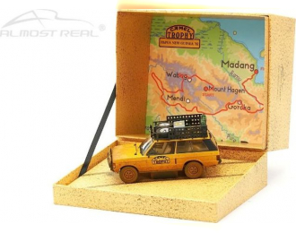 RANGE ROVER N0 RALLY CAMEL TROPHY PAPUA NEW GUINEA DIRTY VERSION (1982), yellow