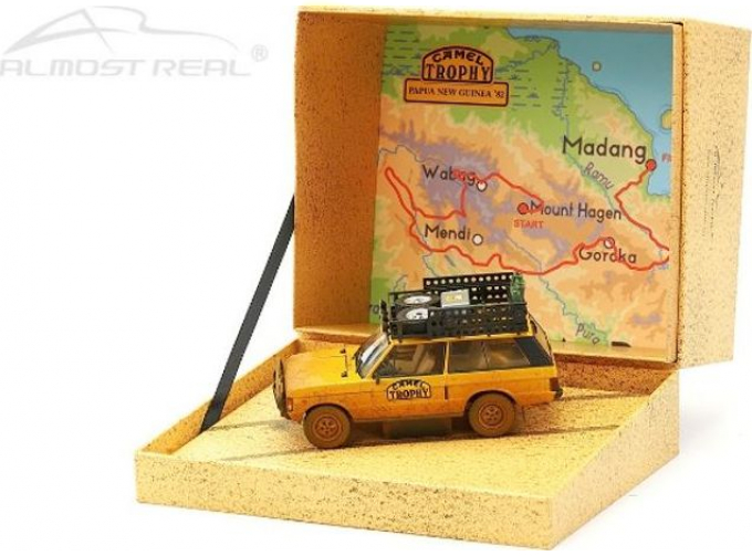 RANGE ROVER N0 RALLY CAMEL TROPHY PAPUA NEW GUINEA DIRTY VERSION (1982), yellow