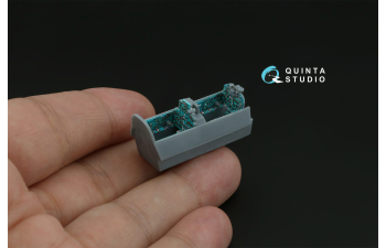 3D Декаль интерьера кабины МиГ-21УМ (KP) (с 3D-печатными деталями)