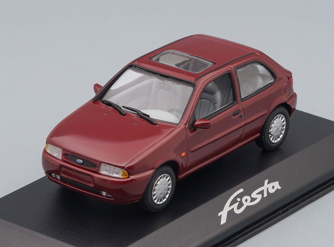 FORD Fiesta 3-door (1995), red