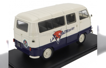 RENAULT Estafette Minibus La Vache Qui Rit (1962) - Without Card Box - Senza Scatola, Cream Blue