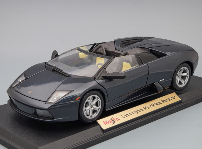 LAMBORGHINI Murcielago Roadster 2001, blue grey metallic