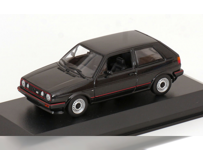 VOLKSWAGEN Golf 2 GTI (1985), black-metallic