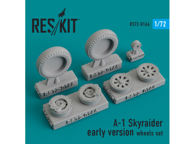Колеса для A-1 Skyraider early version wheels set