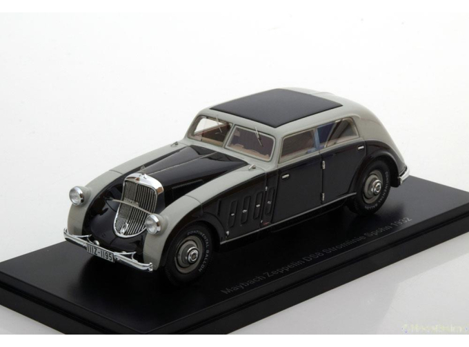 MAYBACH Zeppelin DS8 Streamliner Spohn (1932), grey / black