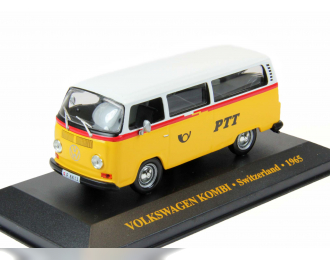 VOLKSWAGEN Kombi Switzerland (1965), yellow/white