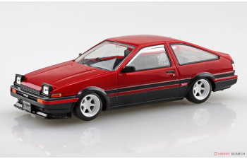 Сборная модель Toyota Sprinter Trueno Custom (High Flash Two Tone), red