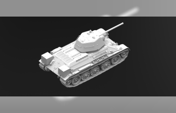 Сборная модель Советский средний танк II МВ T-34/76 (производство начала 1943 г.)