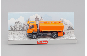 SCANIA P 4х2 универсальная цистерна, оранжевый