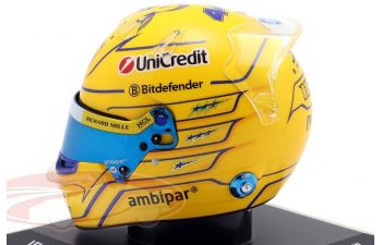 MINI HELMET Lewis Hamilton Scuderia Ferrari №44 Miami GP Formula 1 (2025)