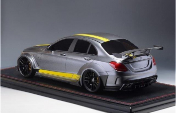 MERCEDES-BENZ C63s AMG DarwinPRO Widebody (2019), Matte Mountain Grey