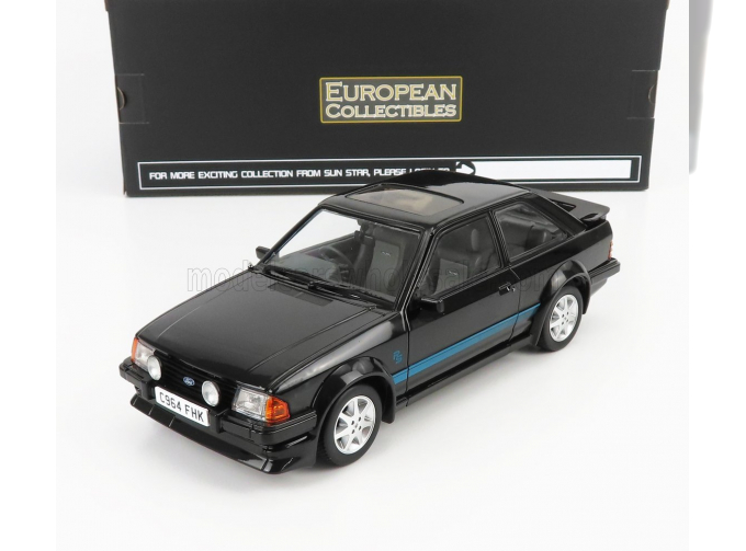 FORD ESCORT RS TURBO (1984), BLACK