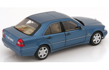 MERCEDES-BENZ C 200 W202 Saloon (1997-2000), light blue-metallic
