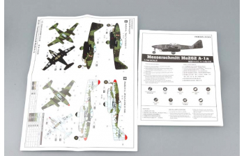 Сборная модель Немецкий истребитель Messerschmitt Me262A-1a