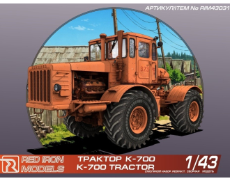 Сборная модель Сельхозный трактор "К-700" Кировец