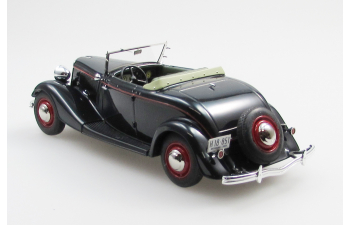 FORD Model 18 roadster top (1933), black