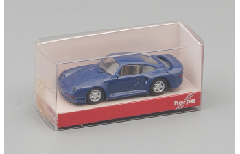 PORSCHE 959, blue