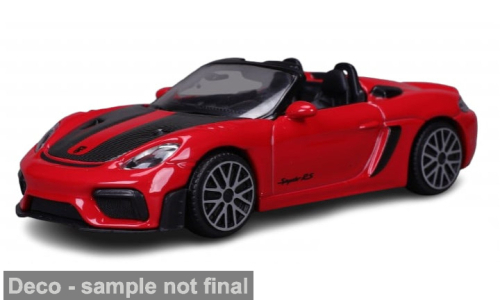 PORSCHE 718 Spyder RS (2024), red/black