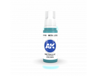 Краска акриловая 3rd Generation Metallic Blue 17ml