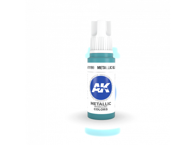 Краска акриловая 3rd Generation Metallic Blue 17ml