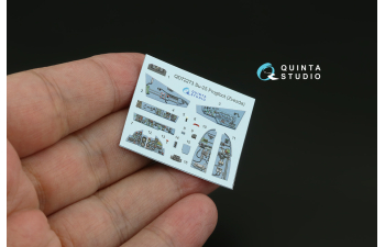 3D Декаль интерьера кабины Су-25 (Звезда) (с 3D-печатными деталями)