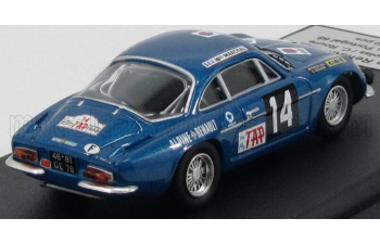 RENAULT Alpine A110 №14 Rally Tap Portugal (1968) J-P.Nicolas - C.Roure, Blue Met