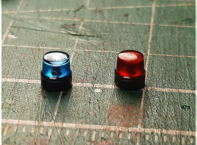 Проблесковые маяки COMET, красный/синий (комплект 6шт)