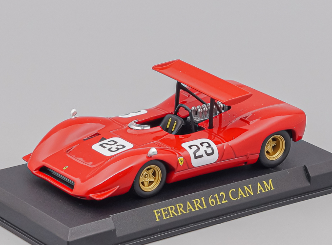 FERRARI 612 Canam (1968), Ferrari Collection 63, red