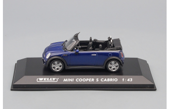 MINI Cooper S Cabrio, blue