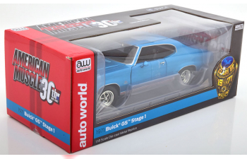 BUICK Gs Stage1 Coupe 1971, Blue Met