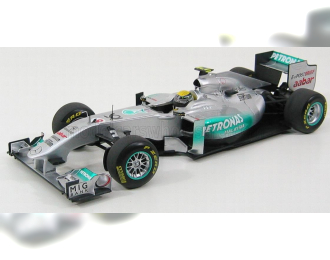 MERCEDES-BENZ GP F1 Mgpw02 Petronas №8 Showcar (2011) Nico Rosberg, Silver
