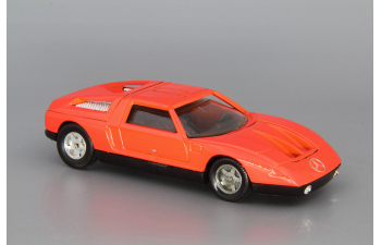 MERCEDES-BENZ C111, bright red