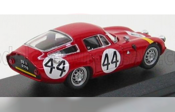 ALFA ROMEO Tz 1 Sebring N 44 Le Mans 1965 Koob - Finchel, Red