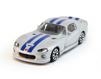 DODGE Viper GTS Coupe, silver / blue